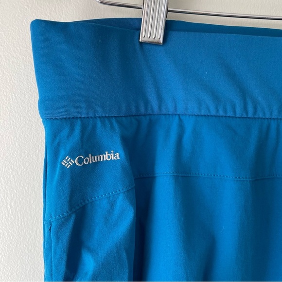 Columbia Anytime Casual Skort Athletic Outdoors Skirt Ruched Blue Size Large - Picture 4 of 8